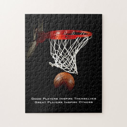 Puzzle Citation Inspirationnelle Basketball Inspiration J (Vertical)