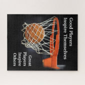 Puzzle Citation Inspirationnelle Basketball Inspiration J (Horizontal)