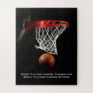 Puzzle Citation Inspirationnelle Basketball Inspiration J
