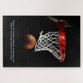 Puzzle Citation Inspirationnelle Basketball Inspiration J (Horizontal)