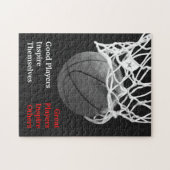 Puzzle Citation Inspirationnelle Basketball Inspiration J (Horizontal)