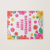 Puzzle Citation Inspirationnelle Créez votre propre flora (Horizontal)