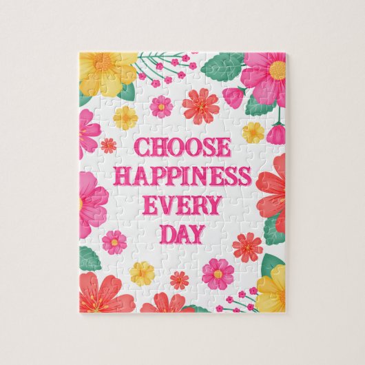 Puzzle Citation Inspirationnelle Créez votre propre flora (Vertical)