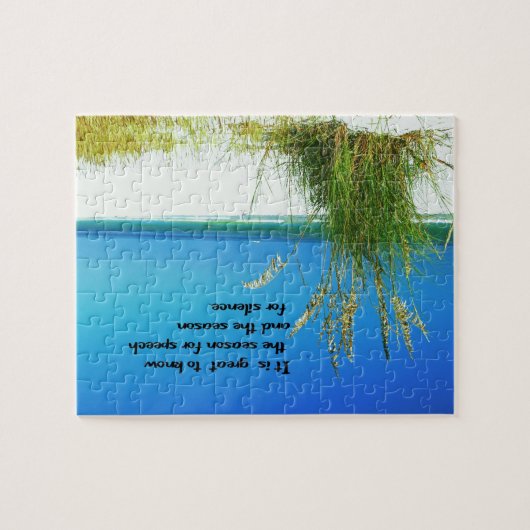 Puzzle Citation inspirée les bruits du silence (Horizontal)