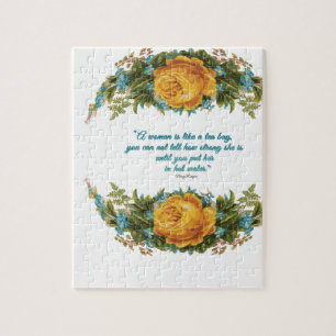 Puzzle Citation inspirée pour des femmes par Nancy Reaga