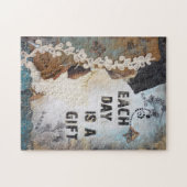 Puzzle Citation Médiatique Mélange Chaque Jour Est Un Cad (Horizontal)