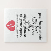 Puzzle Citation Verse De La Bible Romantique Plus Rapide (Horizontal)