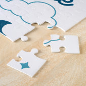 Puzzle Citations de foi et Motif d'oiseaux (Côté)