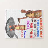 Puzzle Citations de la Bible chrétienne (Horizontal)