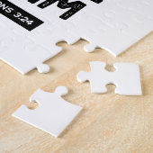 Puzzle Citations de Lamentations 3:24 L'Éternel est ma Pa (Côté)