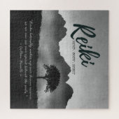 Puzzle Citations de l'instructeur de médiation B&W Reiki (Horizontal)