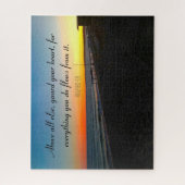 Puzzle Citations inspirantes Bible Verse Christian Jigsaw (Vertical)