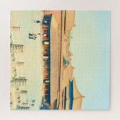 Puzzle Cité interdite de Chine voyage vintage (Horizontal)