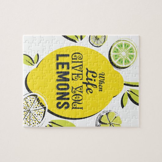 Puzzle Citron (Horizontal)