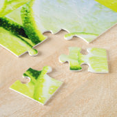 Puzzle Citron vert jaune simple ajouter un nom minimal pe (Côté)