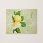 Puzzle Citrons agrumes Fruit Botanique (Horizontal)