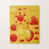 Puzzle Citrons et oranges avec Bowls Peinture (Vertical)