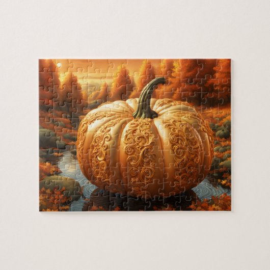 Puzzle Citrouille d'automne (Horizontal)