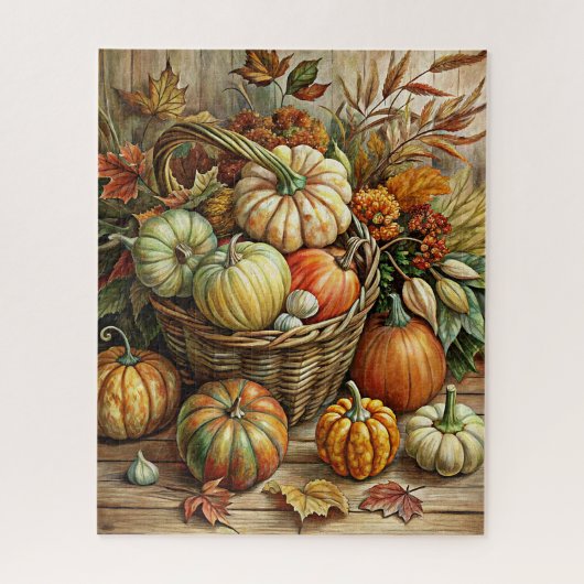 Puzzle Citrouille d'automne (Vertical)
