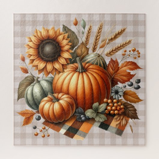 Puzzle Citrouille d'automne (Vertical)