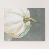 Puzzle Citrouille d'automne blanc de ferme (Horizontal)