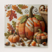 Puzzle Citrouille de Patchwork (Vertical)
