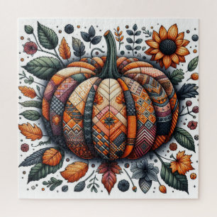 Puzzle Citrouille de Patchwork