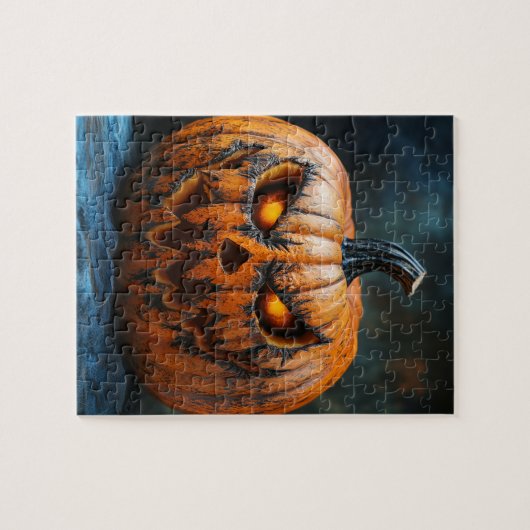 Puzzle Citrouille d'Halloween (Horizontal)