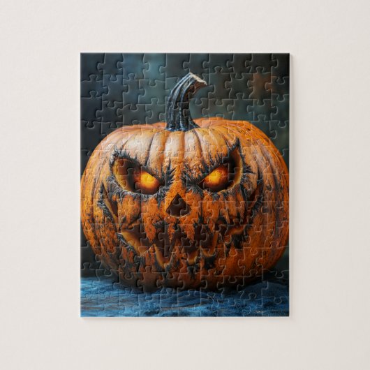 Puzzle Citrouille d'Halloween (Vertical)