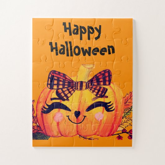 PUZZLE CITROUILLE D'HALLOWEEN MS. JOLIE (Vertical)