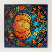 Puzzle citrouille en verre (Horizontal)