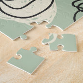 Puzzle Citrouille : Merci motif sans soucis. (Côté)