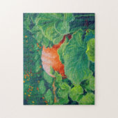 Puzzle Citrouille rouge de planète (Vertical)