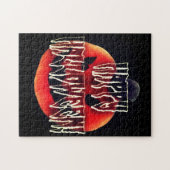 Puzzle Citrouille Scare-Wht (Horizontal)