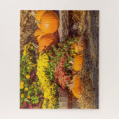 Puzzle Citrouilles dans l'automne (Vertical)