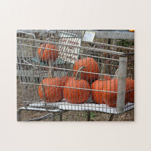 Puzzle Citrouilles Dans Le Panier Automne (Horizontal)