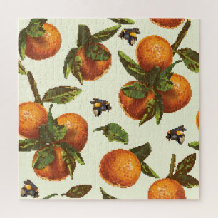 Puzzle Citrus & Bumblebee : Vintage sans fil