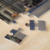 Puzzle City hall on a Liberty Square à Novi Sad (Côté)