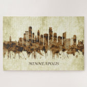 Puzzle Cityscape du Minneapolis (Horizontal)