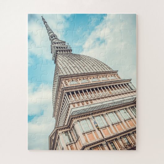 Puzzle Cityscape of Mole Antonelliana, Turin, Italy (Vertical)
