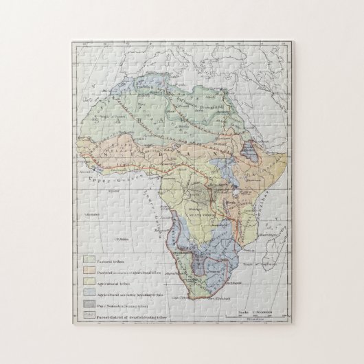 Puzzle Civilisations de l'Afrique (Vertical)