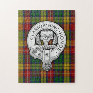 Puzzle Clan Buchanan Crest & Tartan