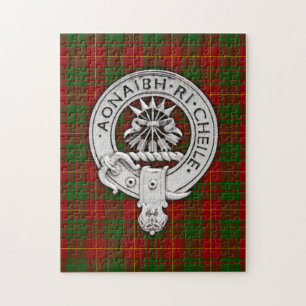 Puzzle Clan Cameron Crest & Tartan