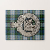 Puzzle Clan Campbell Crest & Dress Tartan (Horizontal)