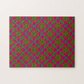 Puzzle Clan Glasgow Tartan Motif (Horizontal)