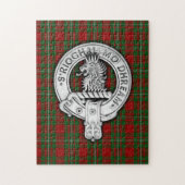 Puzzle Clan MacGregor Crest & Tartan (Vertical)
