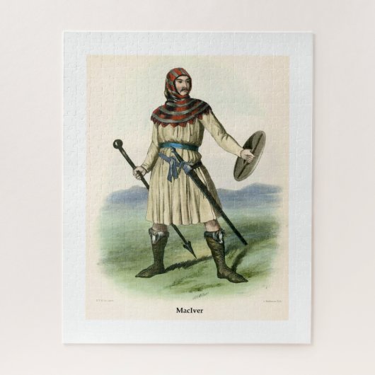 Puzzle Clan MacIver (Vertical)