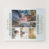 Puzzle Classe de 2022 Photo Collage Moderne Graduation (Horizontal)