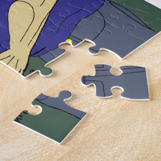 Puzzle classe inspiration anime (Côté)