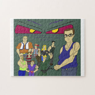 Puzzle classe inspiration anime